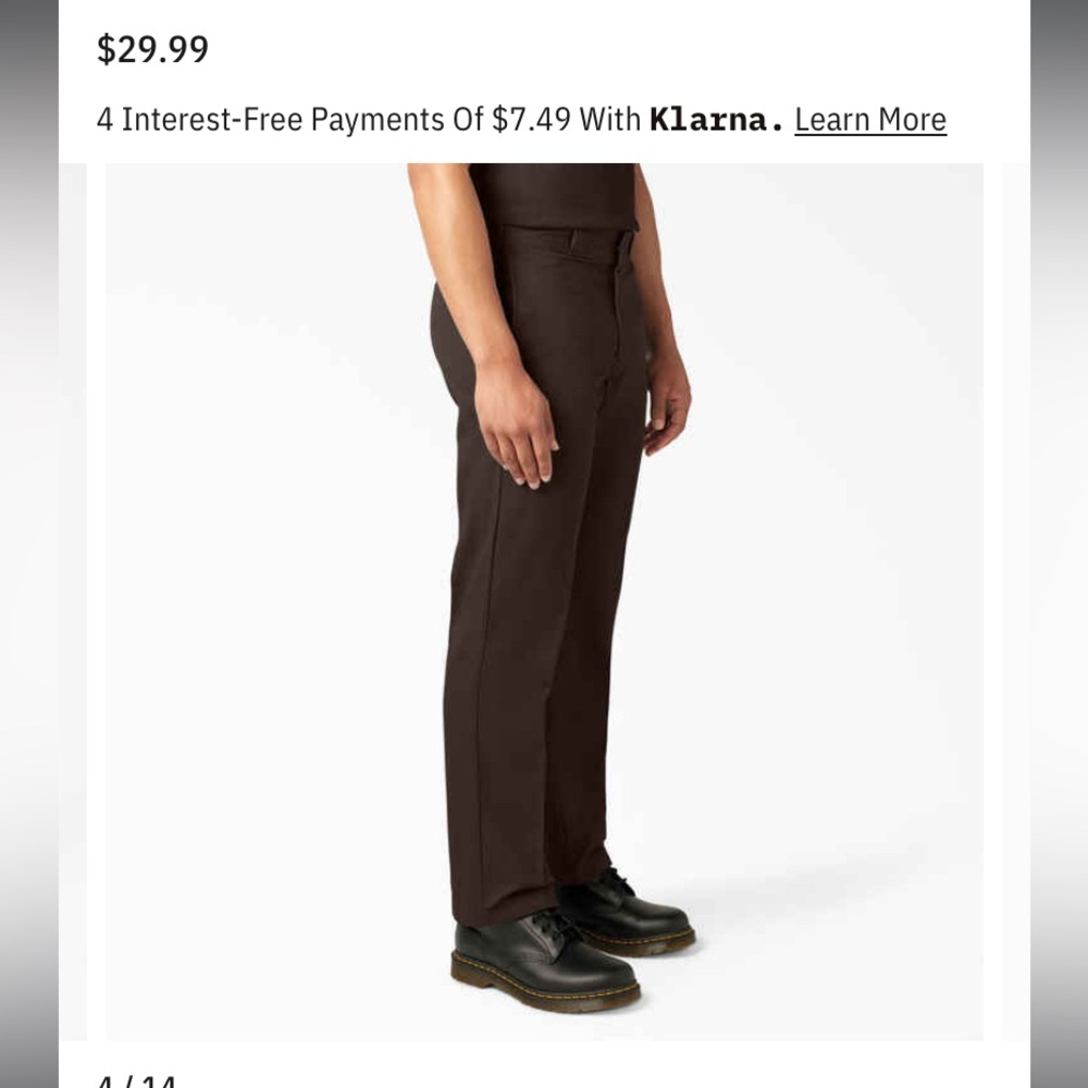 NWT dickies work pants